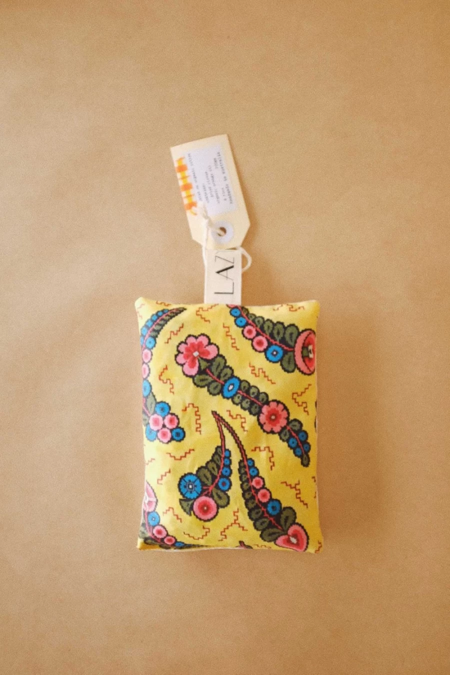 "Lazybones Women's Paisley Orange & Clove Scented Sachet - Aromatic Home Fragrance"