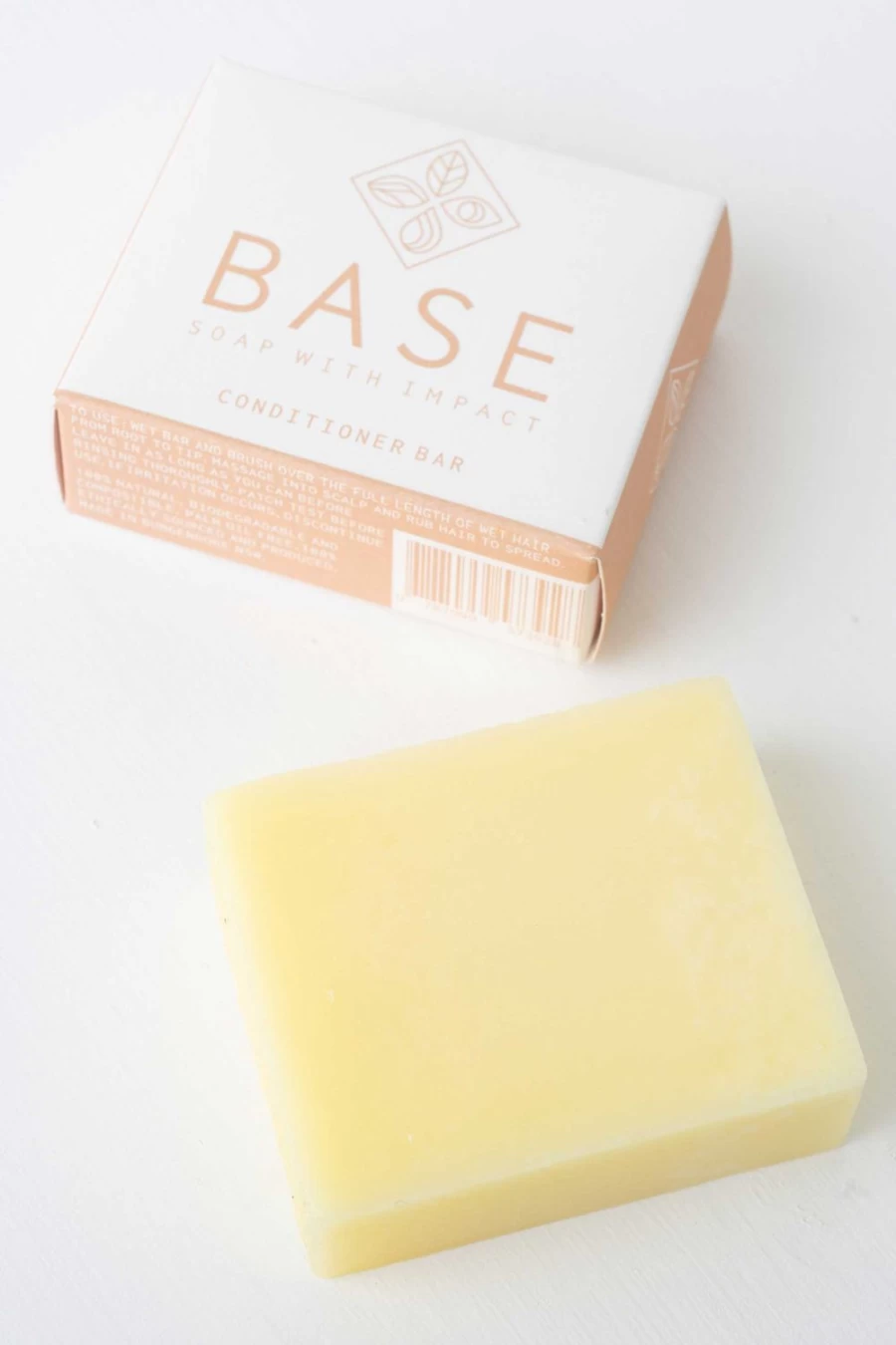 Lazybones Lavender & Orange Hair Conditioner Bar for Women - Natural Solid Conditioner