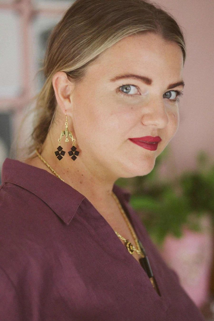 Lazybones Women's Deluxe Earrings – Elegant & Stylish Jewelry for Everyday Wear