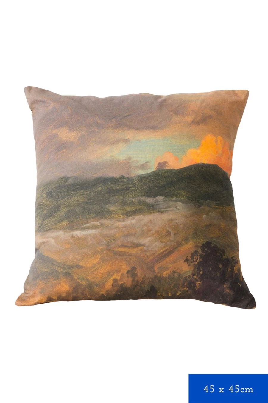Lazybones Women's Sunset Organic Cotton Cushion Cover
