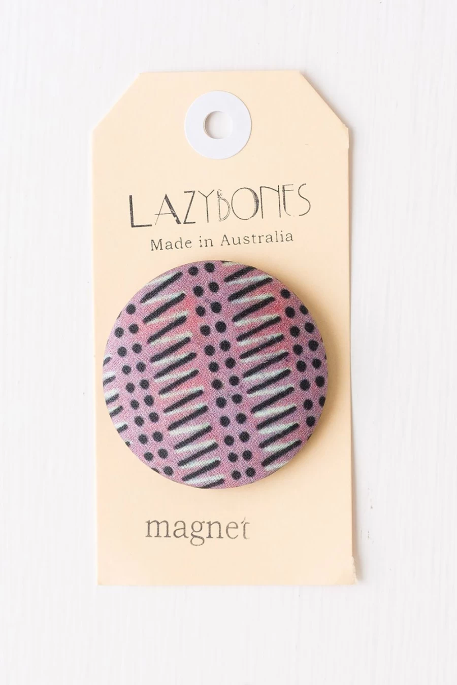 "Lazybones Women's Fashion Zigzag Magnet Accessory"