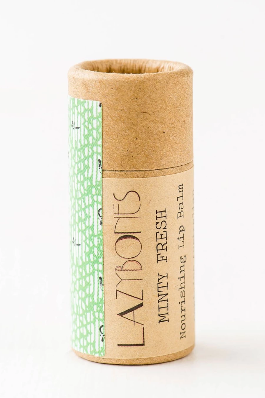 Lazybones Minty Fresh Nourishing Lip Balm for Women - Hydrating & Moisturizing