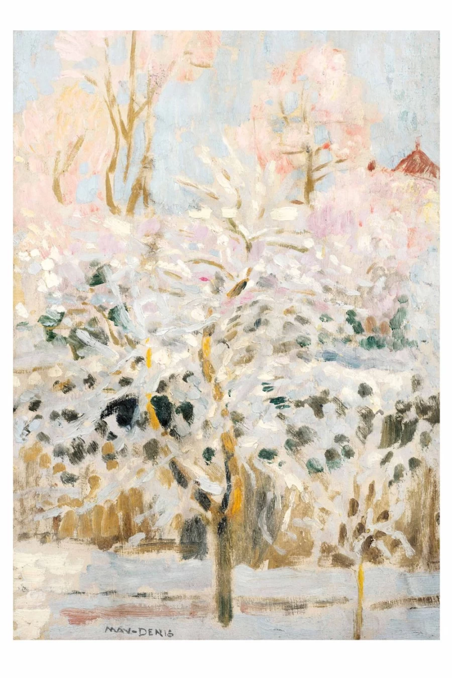 "Lazybones Women's Apple Blossom Art Print Set - Floral Wall Decor"