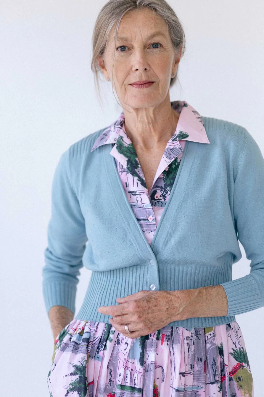 Lazybones Women's Carly Cardigan - Organic Cotton Stillwater Knit Sweater