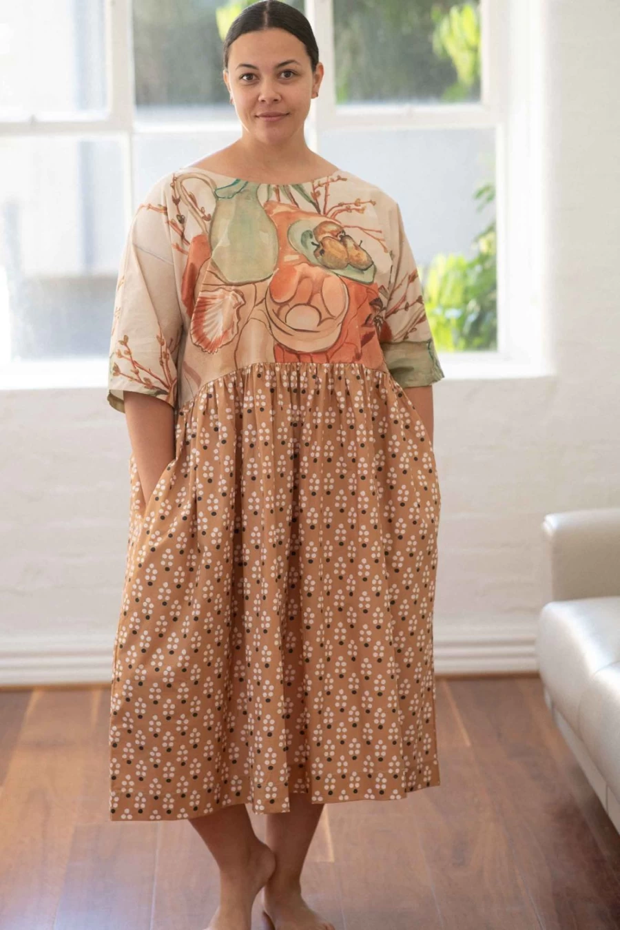 "Lazybones Women's Daphne Dress Elegant Still Life Fashion Photography"