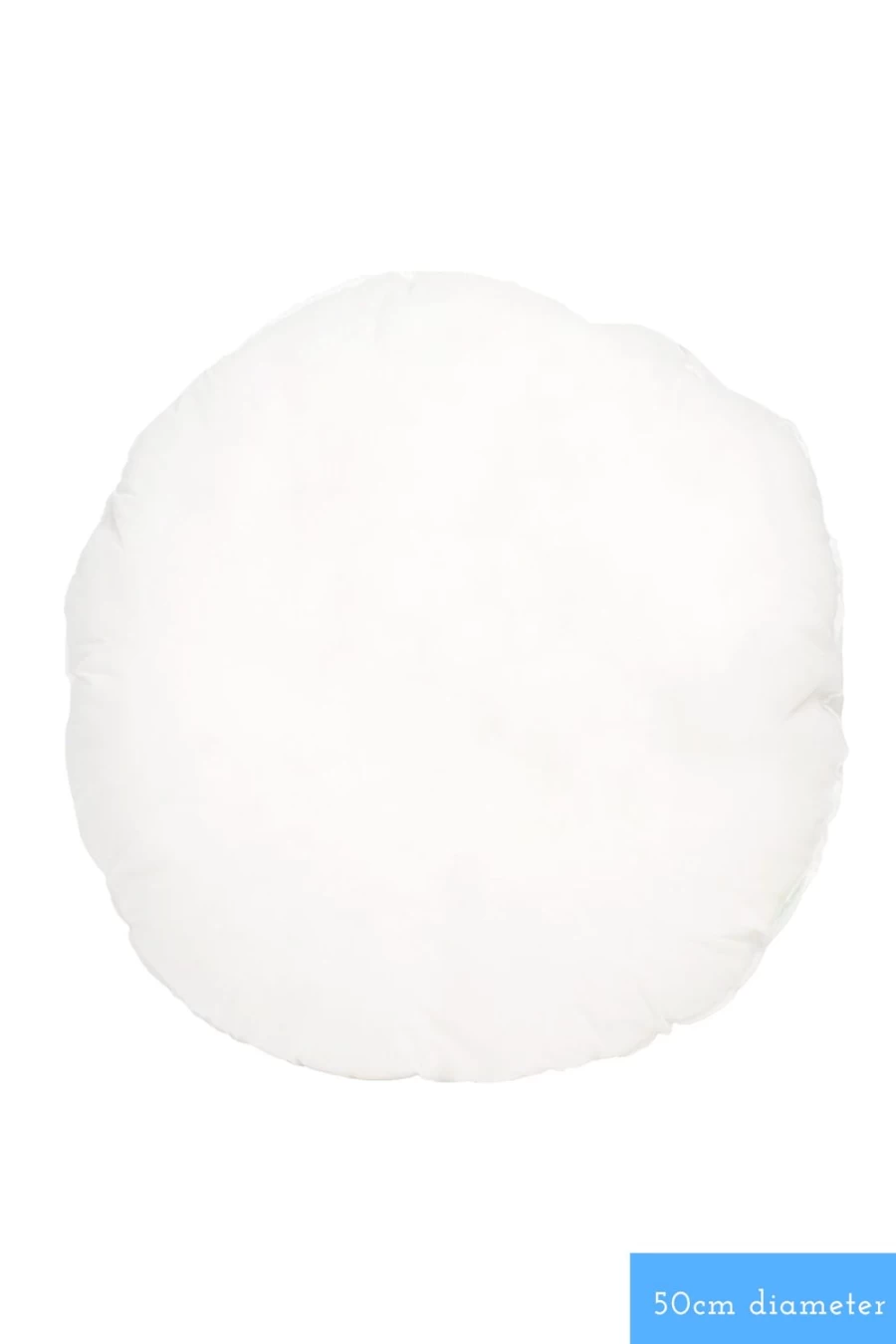 Lazybones Women's 40Cm Round Pet Cushion Insert - Soft Small Dog Cat Bed Pillow