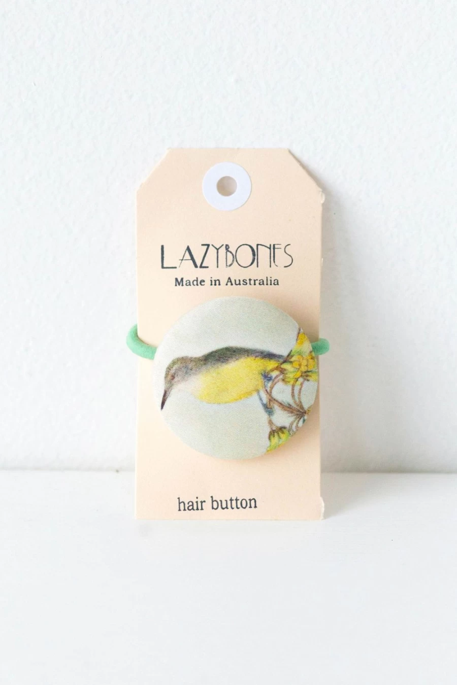Lazybones Women's Hair Button in Robin - Stylish Hair Accessory for Women