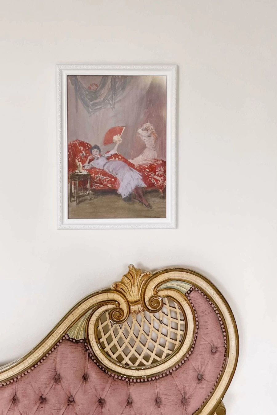 Lazybones Women's Art Print Set - In The Boudoir Wall Decor