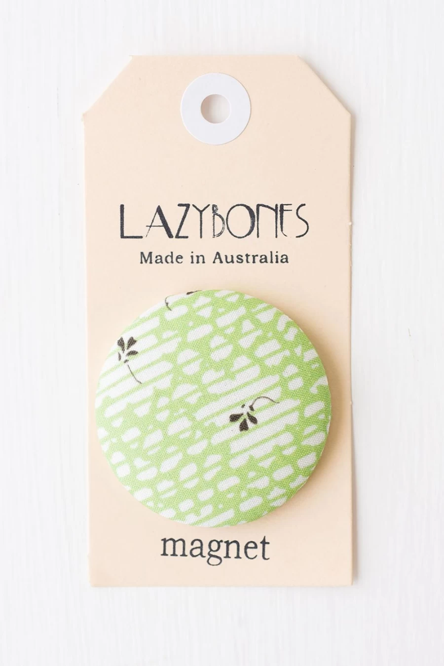 "Lazybones Women's Clover Magnet - Charming Four-Leaf Clover Design for Home & Office"