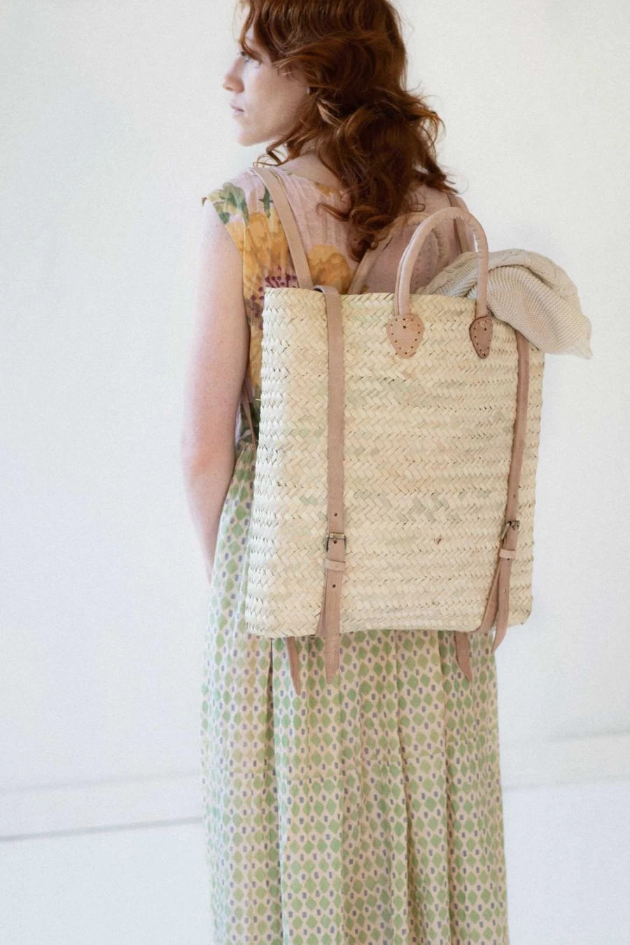 Lazybones Women's Straw Beach Bag - Lightweight Summer Tote for Women