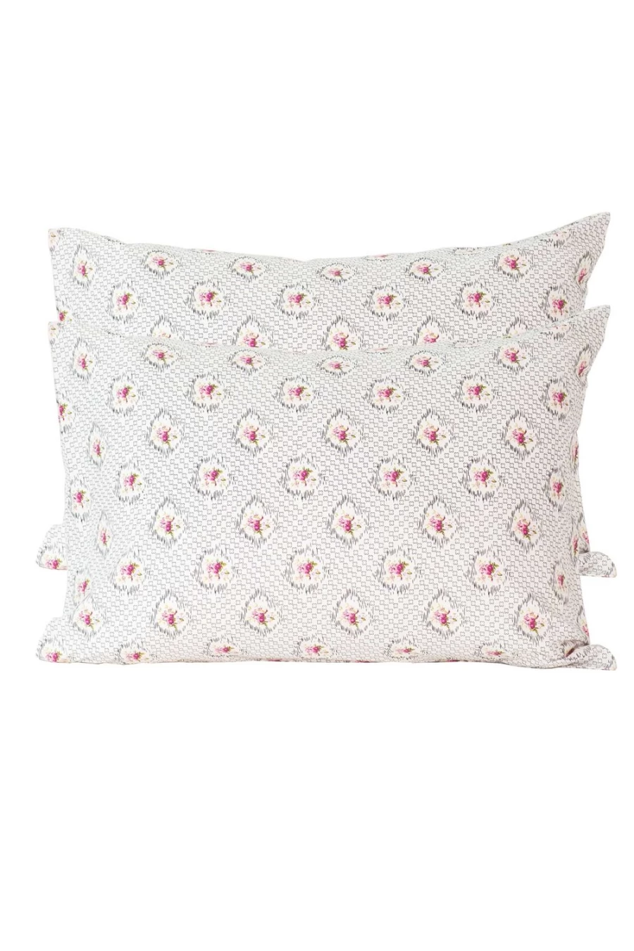 "Lazybones Women's Organic Cotton Pillowcase Set – Vienna Design"