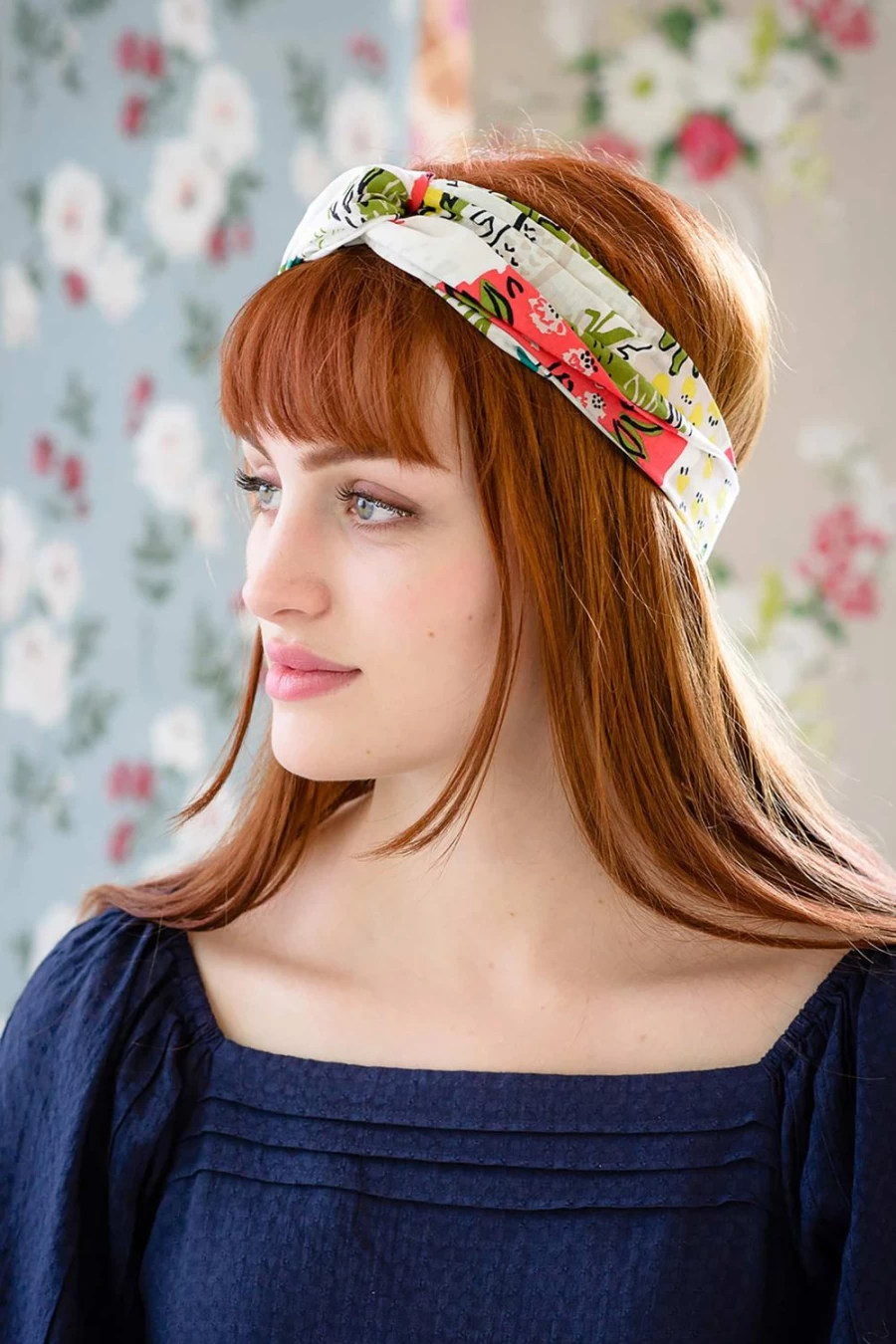 "Lazybones Women's Turban In Paradise – Stylish Boho Headwrap for Women"
