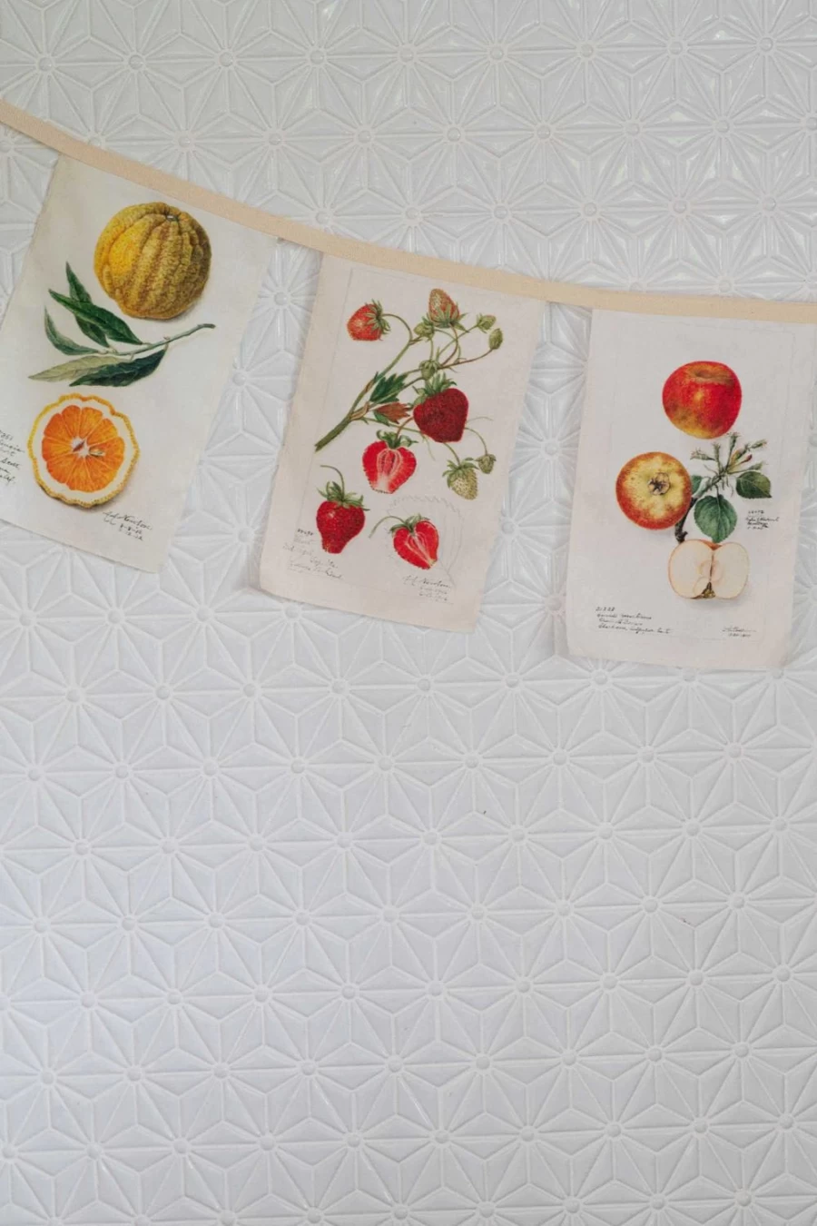 "Lazybones Women's Vintage Fruit Garland - Floral Boho Home Decor"