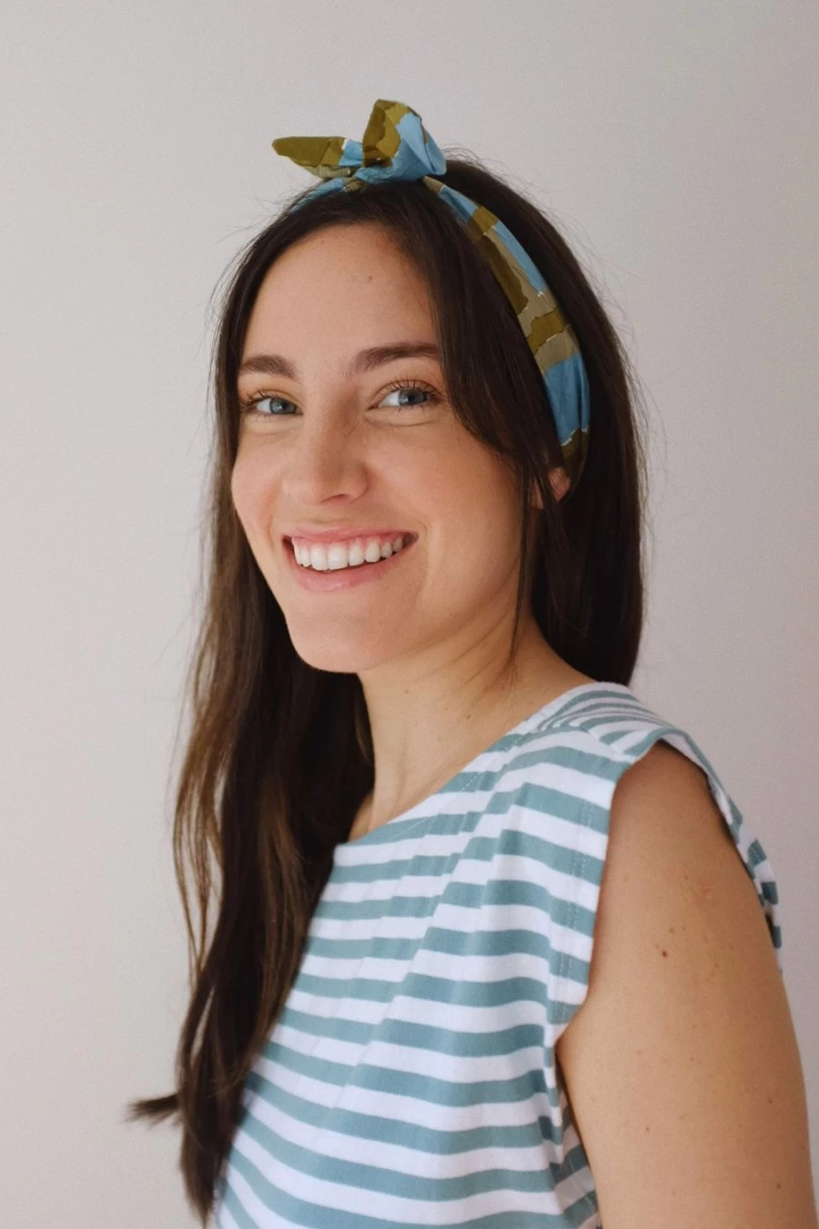 Lazybones Women's Watercolour Hair Wrap - Stylish & Comfortable Head Cover