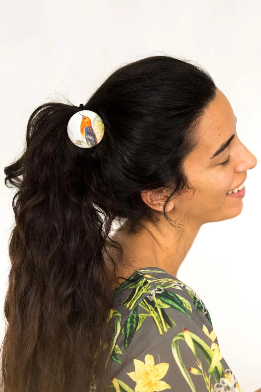 Lazybones Women's Hair Button Honey Eater - Stylish Hair Accessory for Effortless Beauty