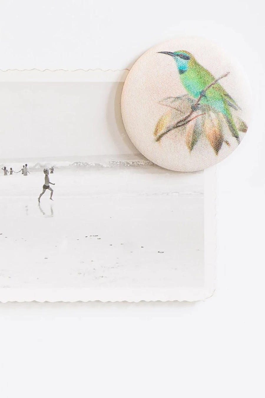 Lazybones Women's Bee Eater Magnet - Handmade Vintage-Inspired Fridge Accessory