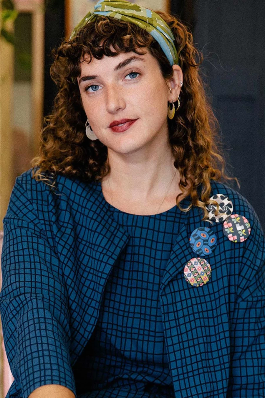 "Lazybones Women's Fashion Brooch - Unique All Sorts Design for Stylish Outfits"