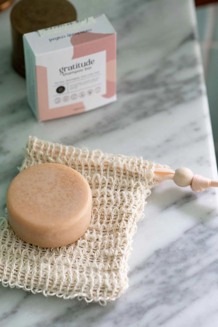 Lazybones Gratitude Conditioner Bar for Women - Natural Solid Hair Conditioner