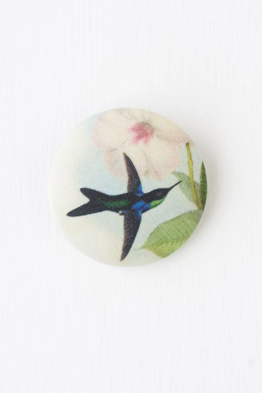 Lazybones Women's Elegant Hummingbird Brooch - Vintage Style Jewelry Pin for Females