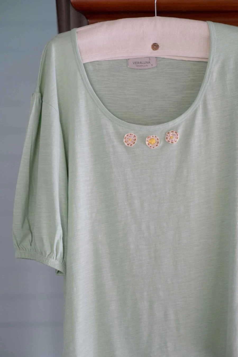 Lazybones Women's Globo Tee Mint - Comfortable Casual T-Shirt